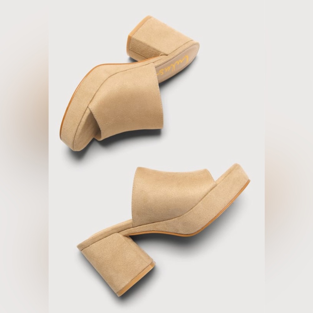 lulus platform mules